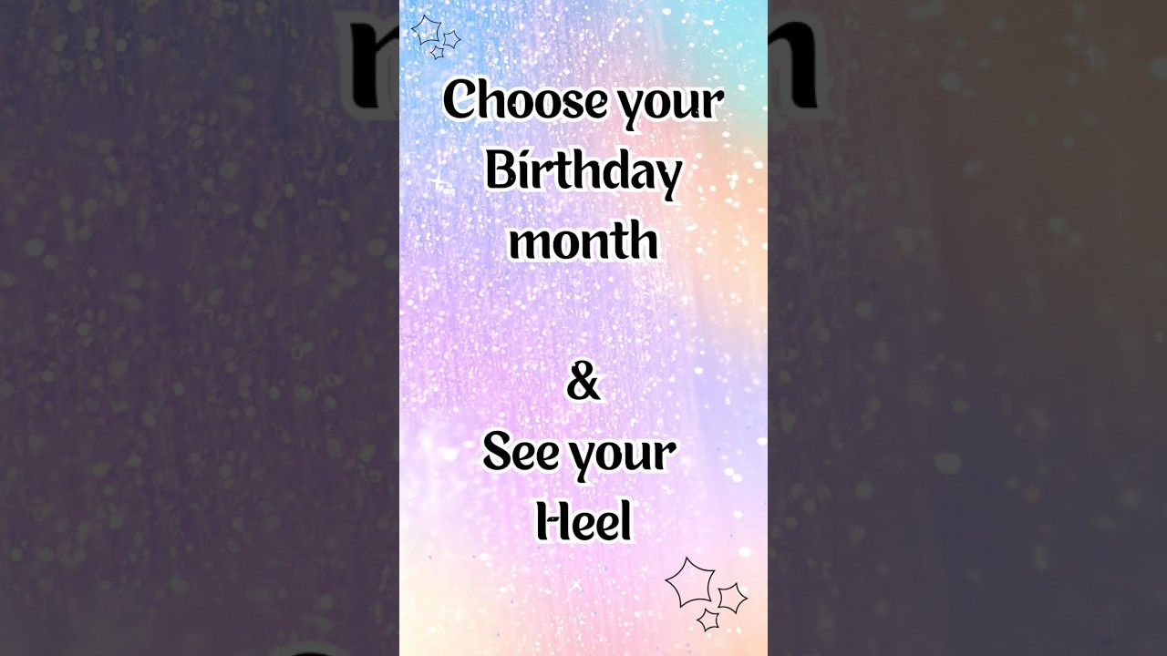 #choose  your birthday month #heels #shorts #shortsfeed #trending