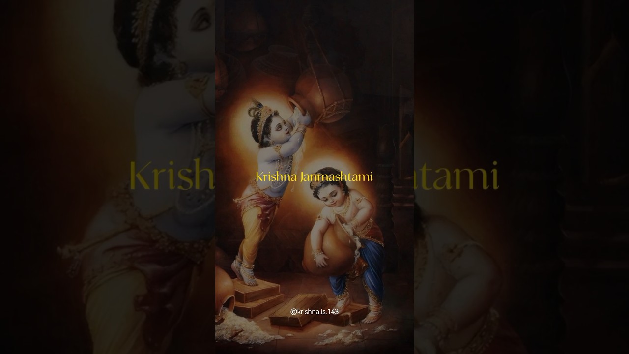 Krishna Janmashtami Status Video | Krishna Premi | #youtubeshorts #shorts