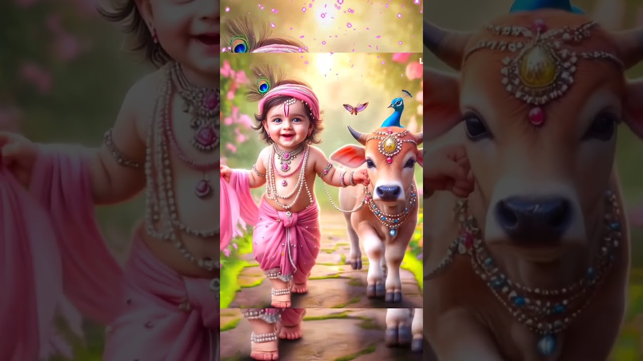 Jai shree Krishna Radhe Radhe #shortvideo#viral# Cute#??