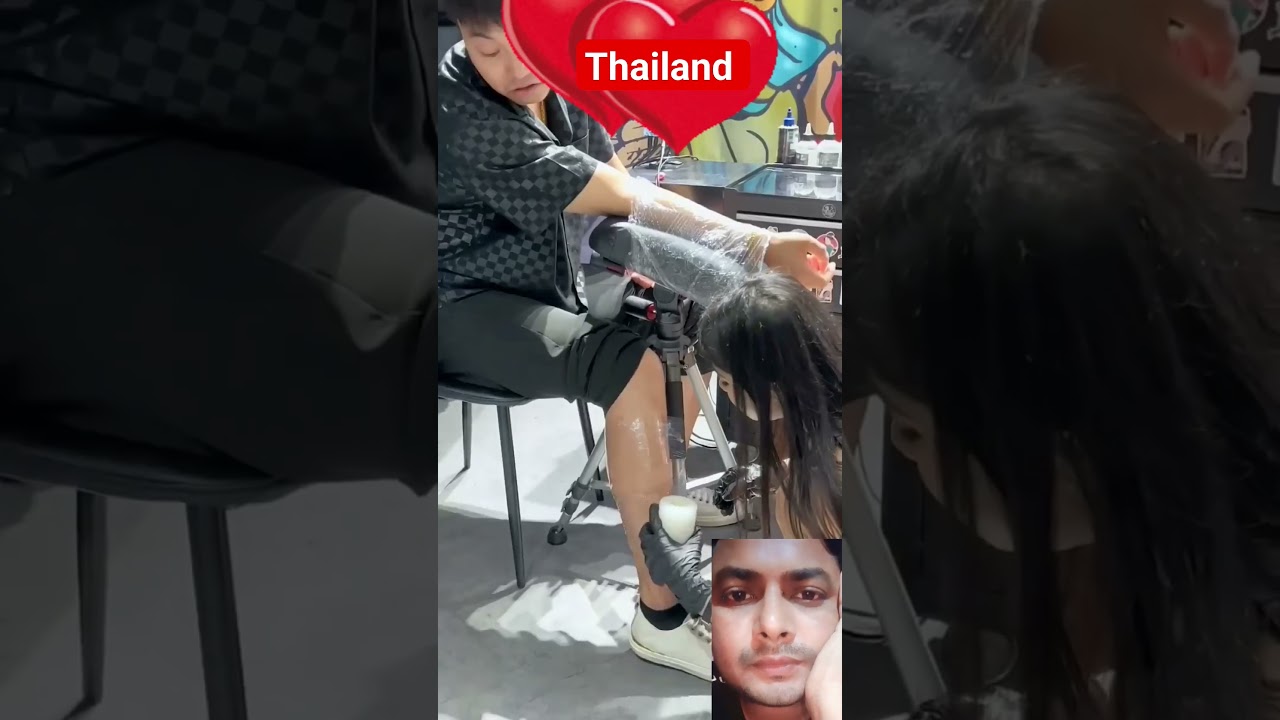 Tatoo Trending - viral hitune short video - Thailand Girl #tatoo #tatoolovers #shorts #comedy #2023