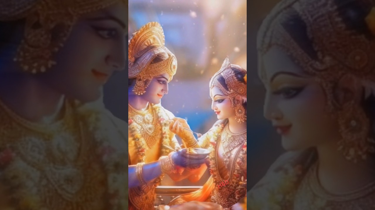 Krishna krishna kare atma meri  || Jai Radhe Krishna Status 4K || #shortsfeed #shorts #radhakrishna