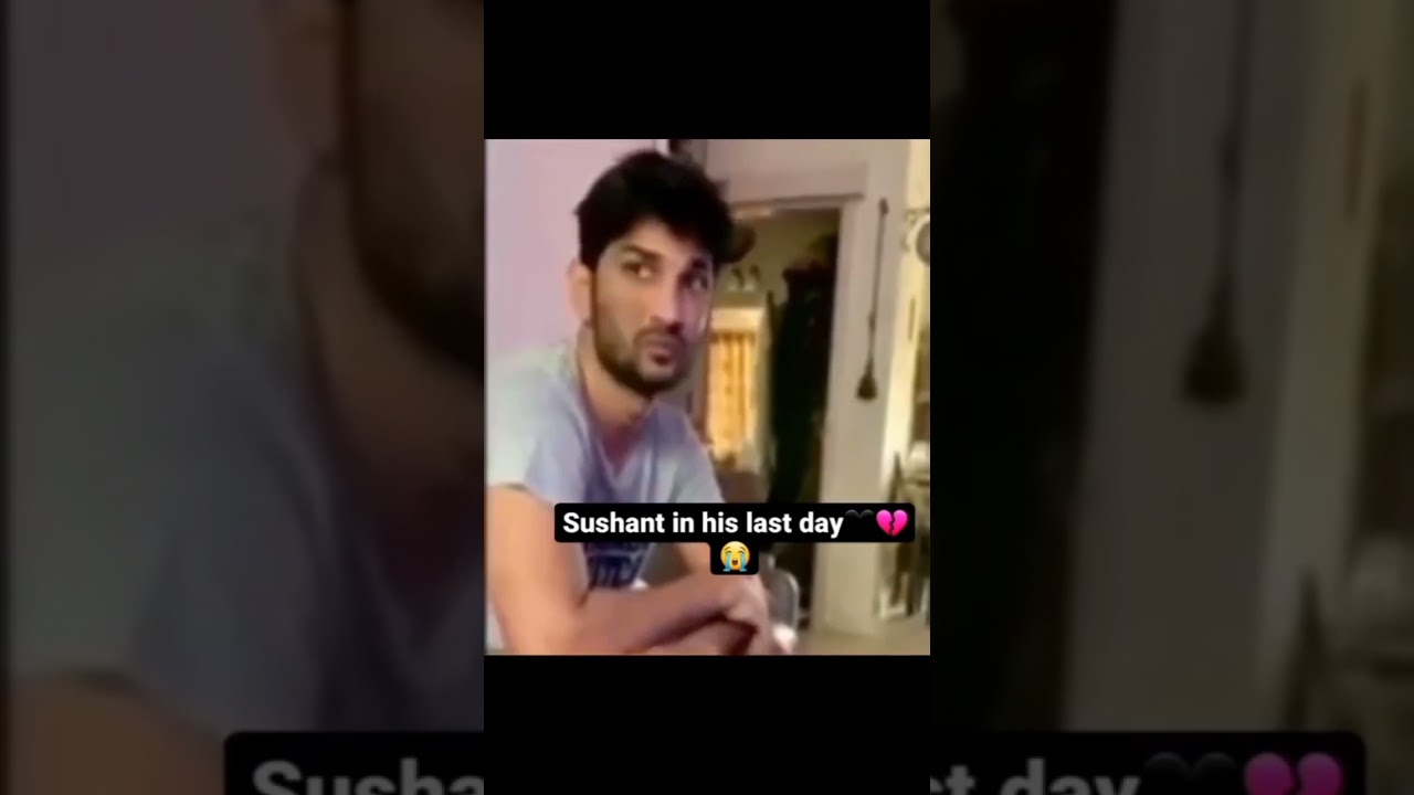 Sushant singh rajput last video with Ria chakraborty #shorts