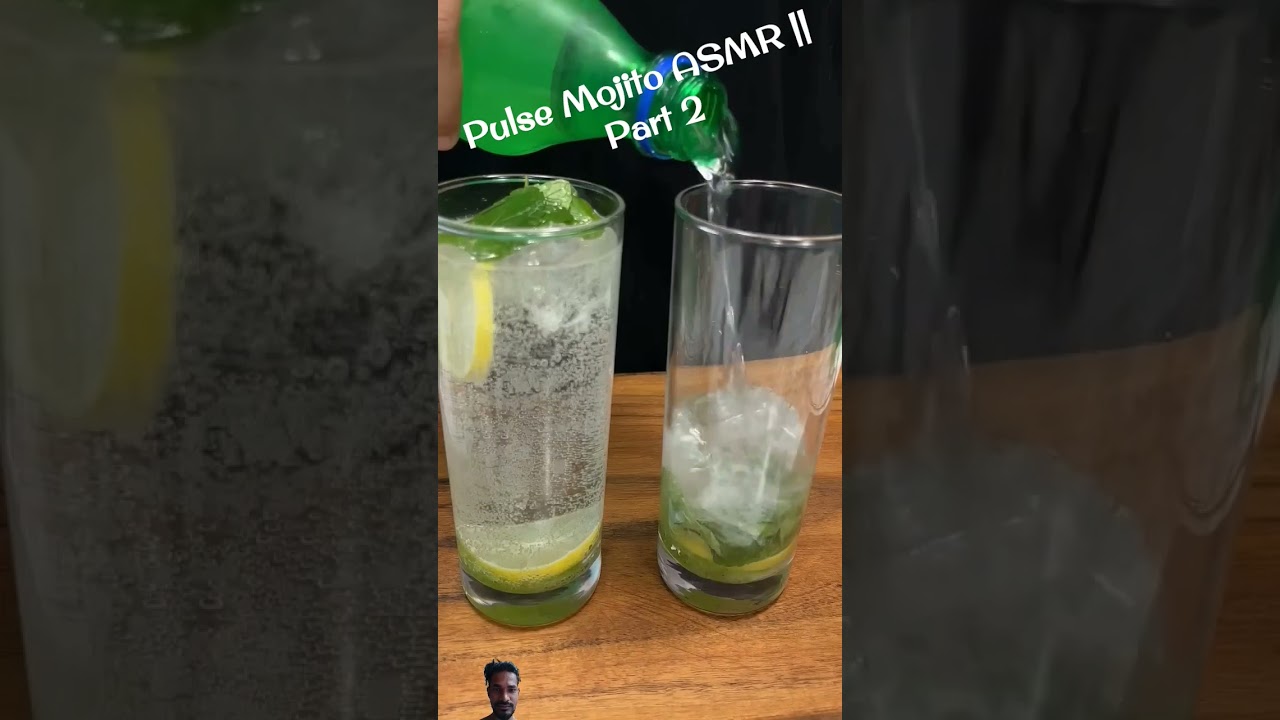 Pulse Mojito ASMR || #shorts #asmr #indianasmrworld #pulse #mojito #food #streetfood #candy #drink