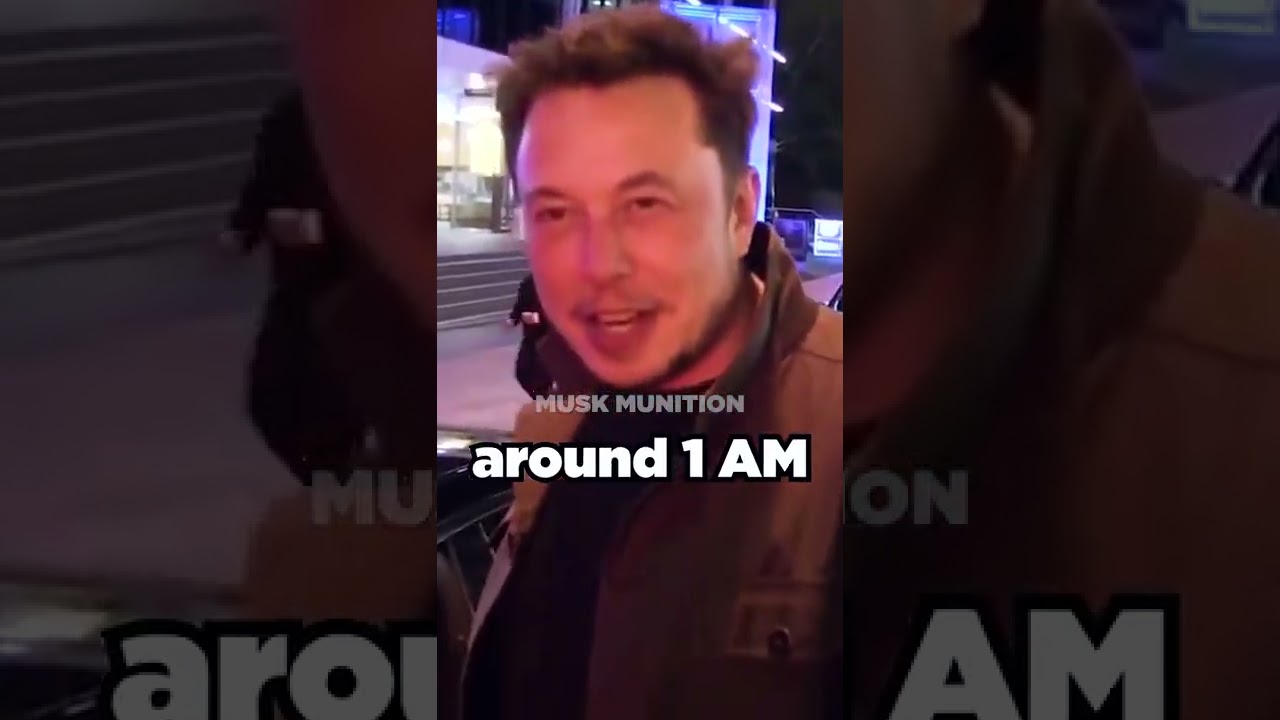 This is Elon Musk his daily routine 💼 #shorts