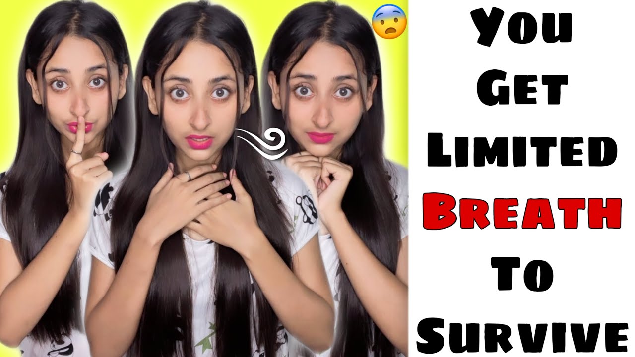 You Get Limited Breath to Survive #funnyshorts #ytshorts #shorts