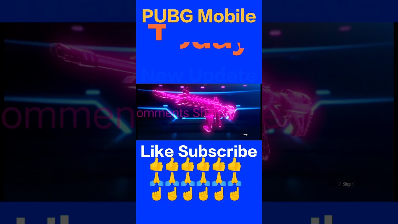 #shortvideo  || Today new update || PUBG Mobile shorts !!