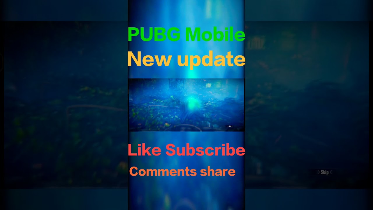 Shorts video || PUBG Mobile ||  New Update || mobile !!