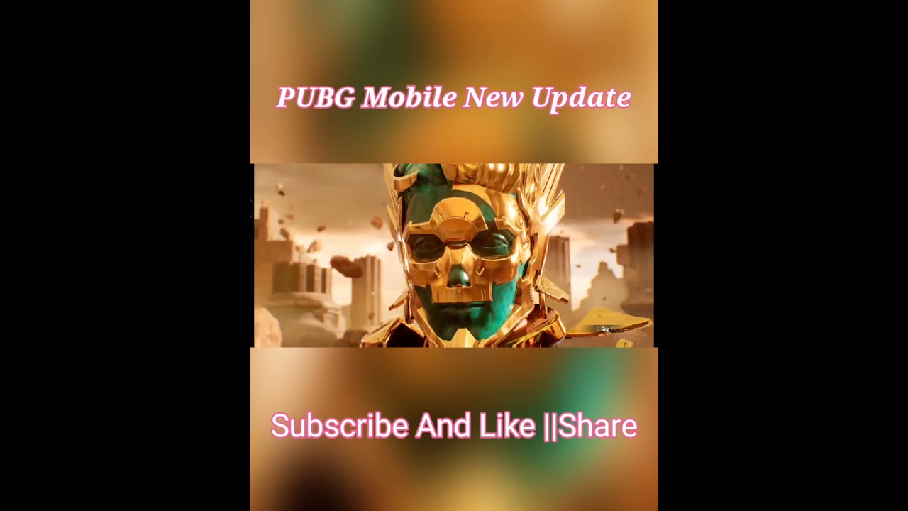 PUBG Mobile Game || New Update || #shorts video || August !!