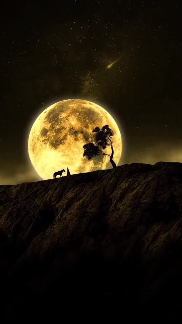 New nature video   #dark #nature #follow #newvideo #reelsinstagram #moon #share #tree #viral #reelsinstagram #[